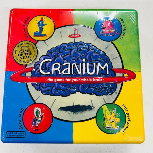 Cranium Collectors Tin Box Board Game 2002 Game Of The Year New Sealed. - Picture 1 of 5